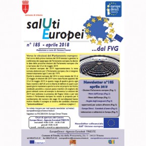 Newsletter “SalUti Europei” n° 185 – aprile 2018 Newsletter “SalUti Europei” n° 185 – aprile 2018