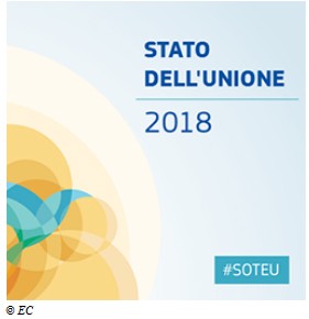 SAVE THE DATE: Discorso sullo Stato dell'Unione 2018 - 12.9.18 SAVE THE DATE: Discorso sullo Stato dell'Unione 2018 - 12.9.18