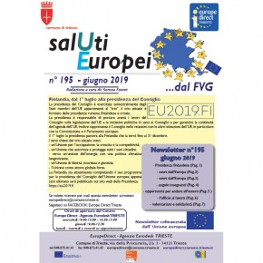 Newsletter "SalUti Europei" n° 195 - giugno 2019 Newsletter "SalUti Europei" n° 195 - giugno 2019